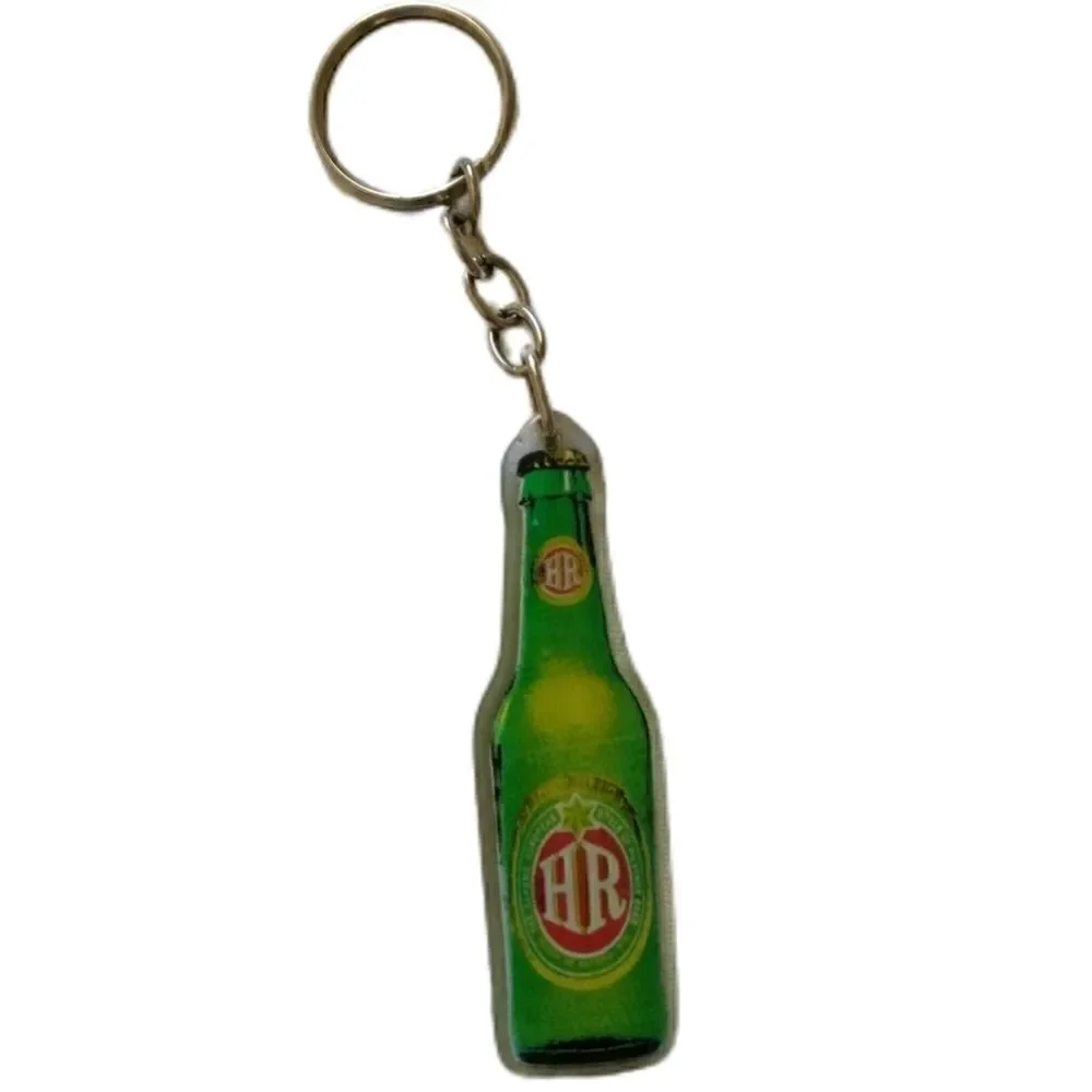 Hijos De Rivera Key Ring Spanish Beer Keychain‎ Bottle Promo Fob Holder Brewery